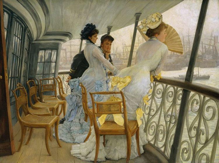 James Tissot The Gallery of Hms Callcutta (Portsmouth) (nn01)